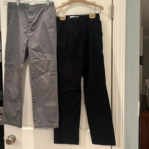 2 pairs Boys Old Navy pants bundle
